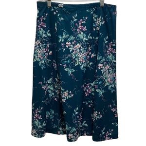 Floral Midi Skirt